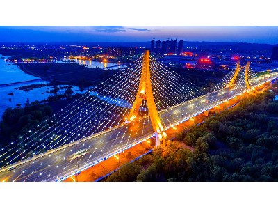 洛陽凌波橋照明亮化