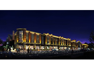 旭輝湖山源著沿街亮化