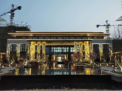 阜陽紅星天璽灣會(huì)所亮化