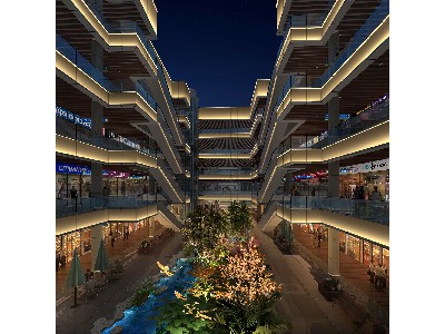 南昌新洪大市場商業(yè)綜合體亮化