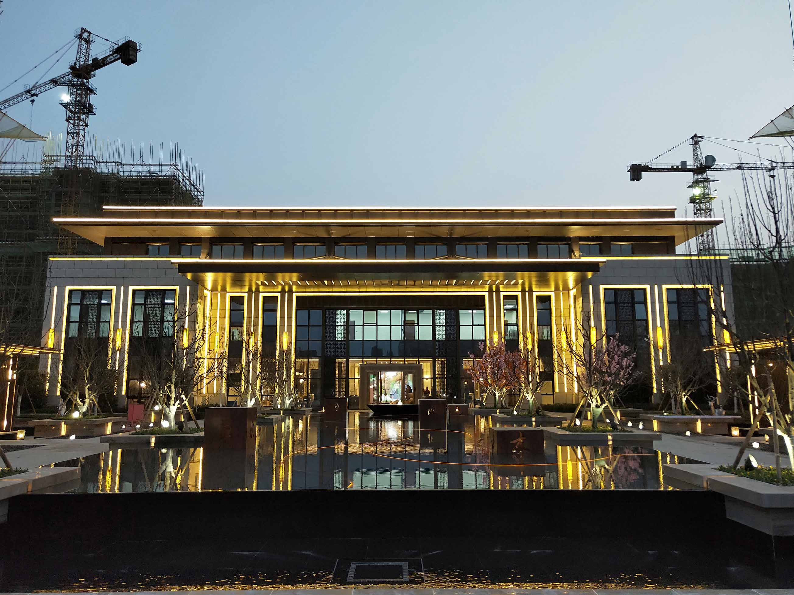 阜陽(yáng)紅星天璽灣會(huì)所亮化